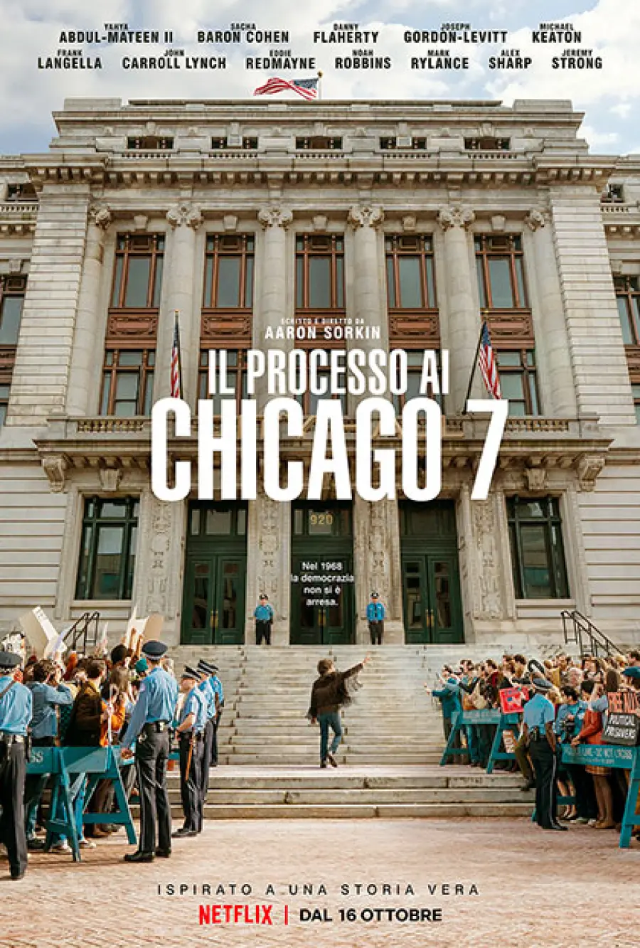 Il processo ai Chicago 7: un ritratto socio-politico dell'America degli anni '60 (Recensione)