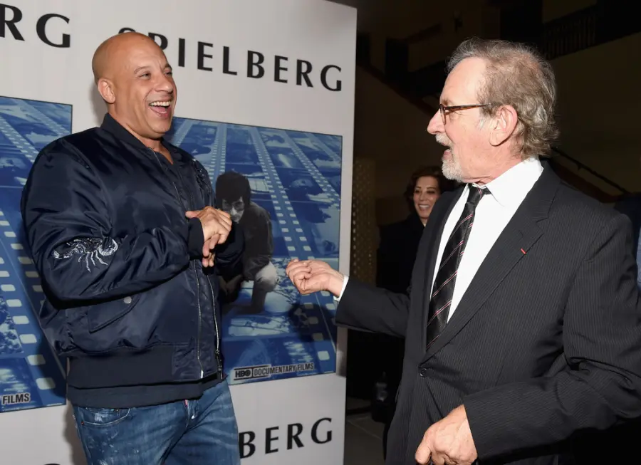 Vin Diesel e il suo rapporto con il regista Steven Spielberg