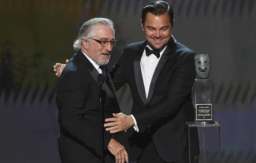 Coronavirus, De Niro e DiCaprio: 