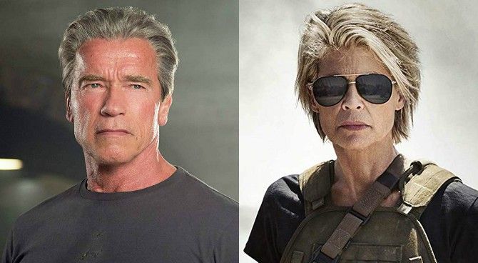 Terminator: Dark Fate, Arnold Schwarzenegger e Linda Hamilton promuovono il sequel