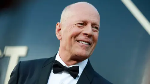 Bruce Willis si ritira dal cinema a causa dell'afasia