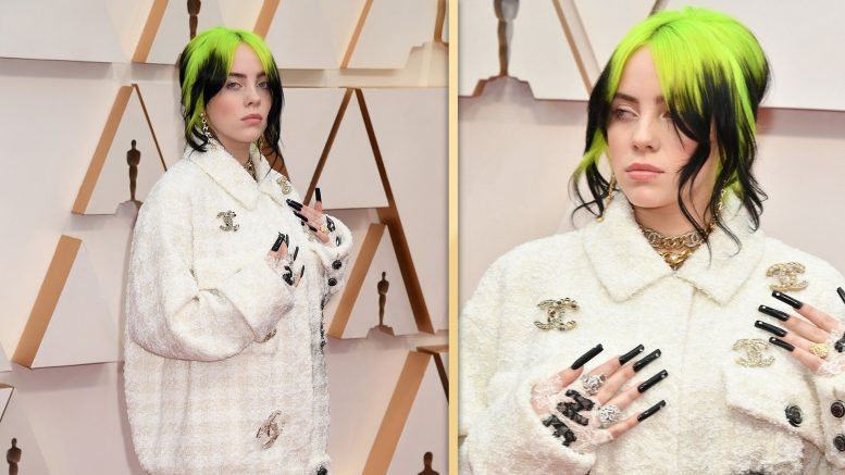 Billie Eilish Oscar 2020, red carpet Academy Awards 2020