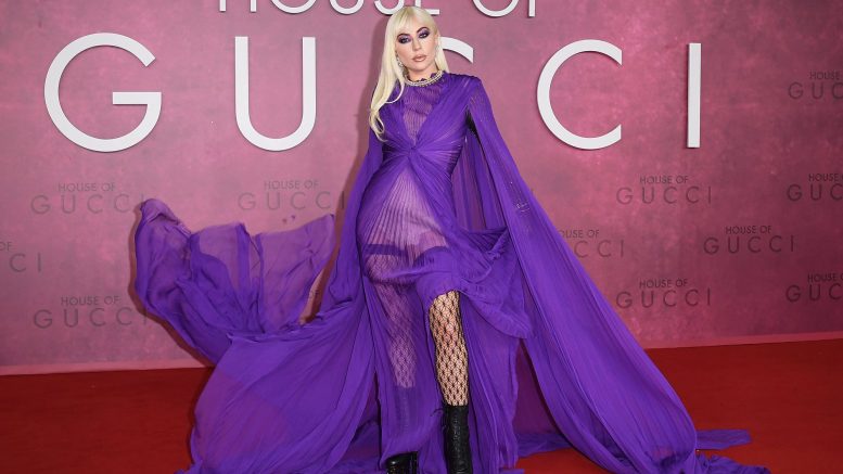 Lady Gaga première londinese di House of Gucci, film di Ridley Scott