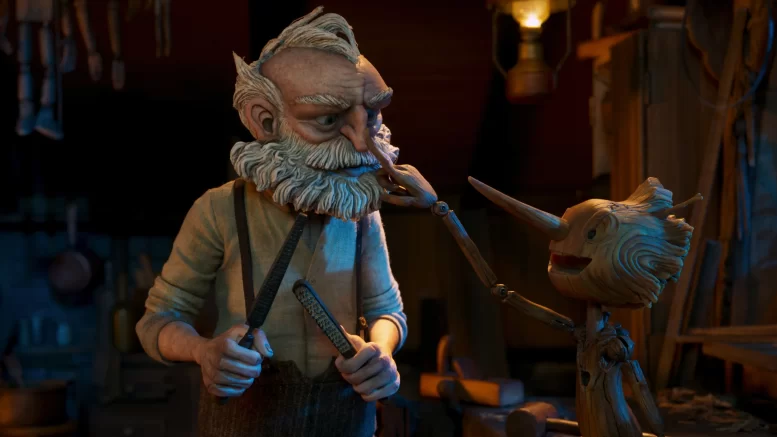 Pinocchio di Del Toro film e serie Tv in uscita in streaming a dicembre 2022 su Netflix